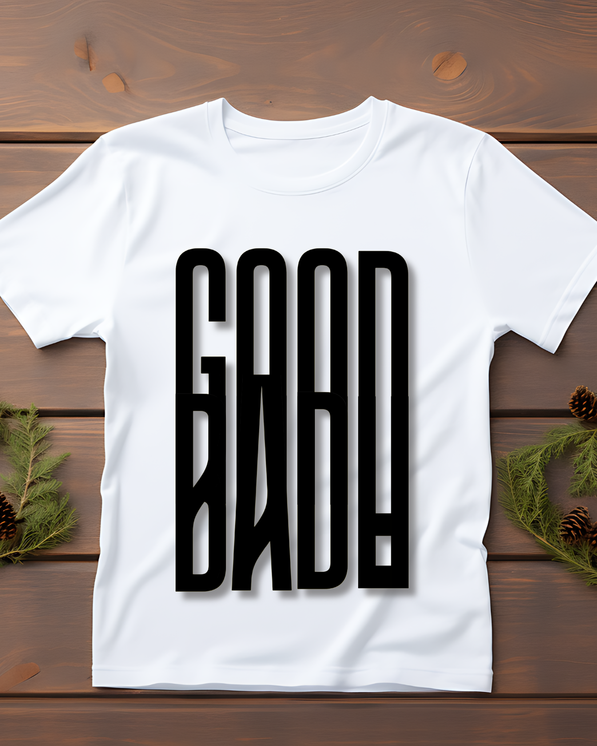Good Bad Graphic T-Shirt