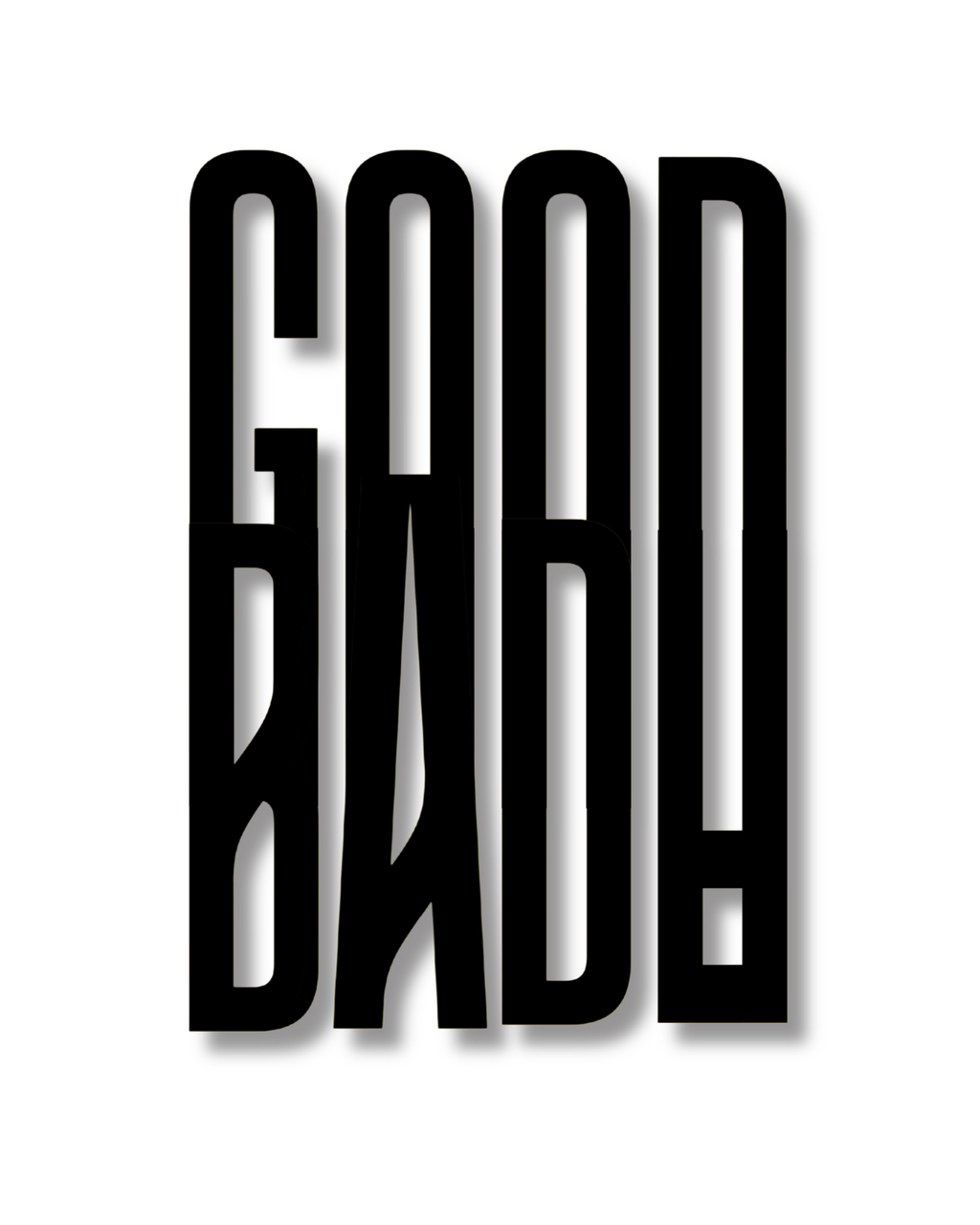 Good Bad Graphic T-Shirt