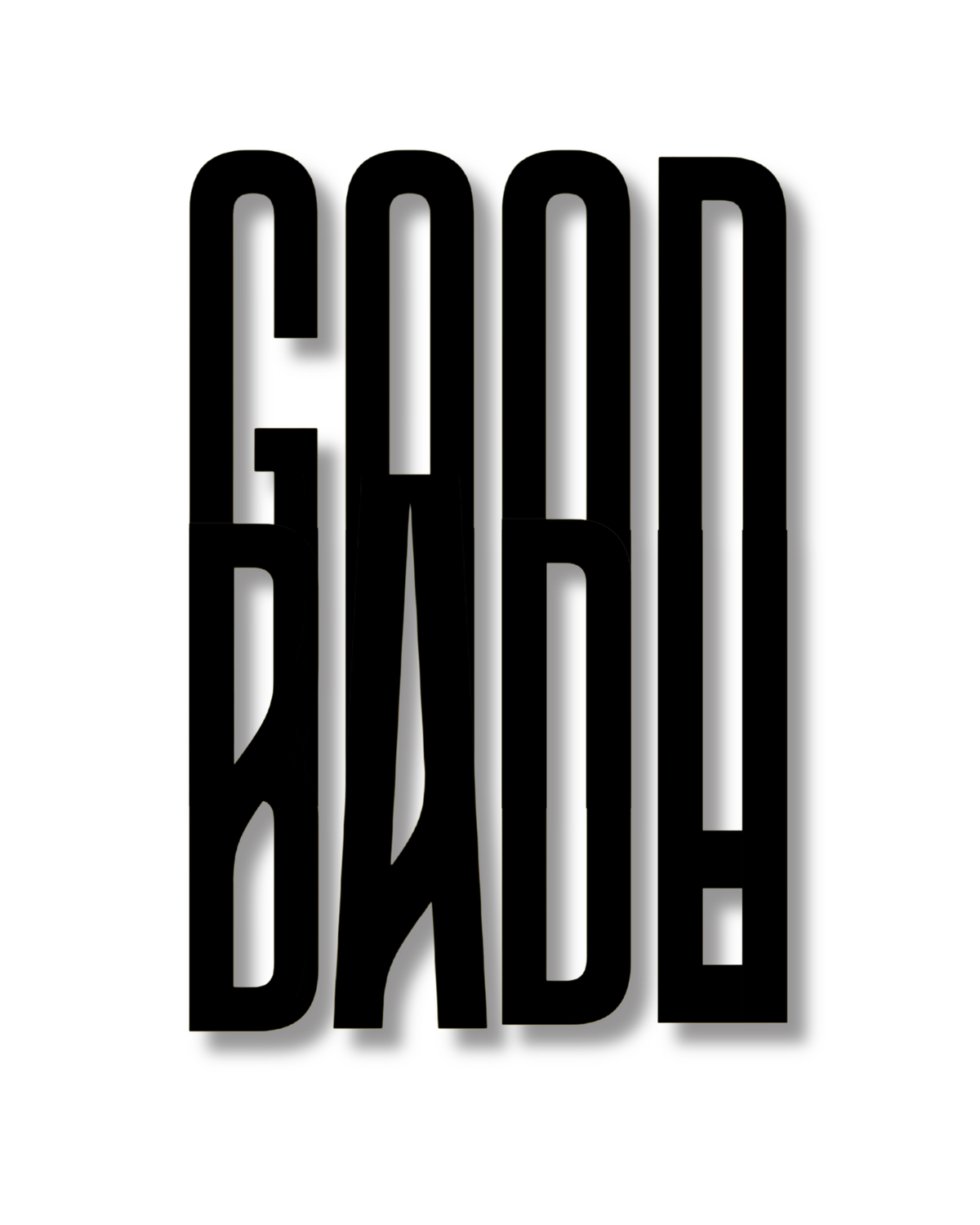 Good Bad Graphic T-Shirt