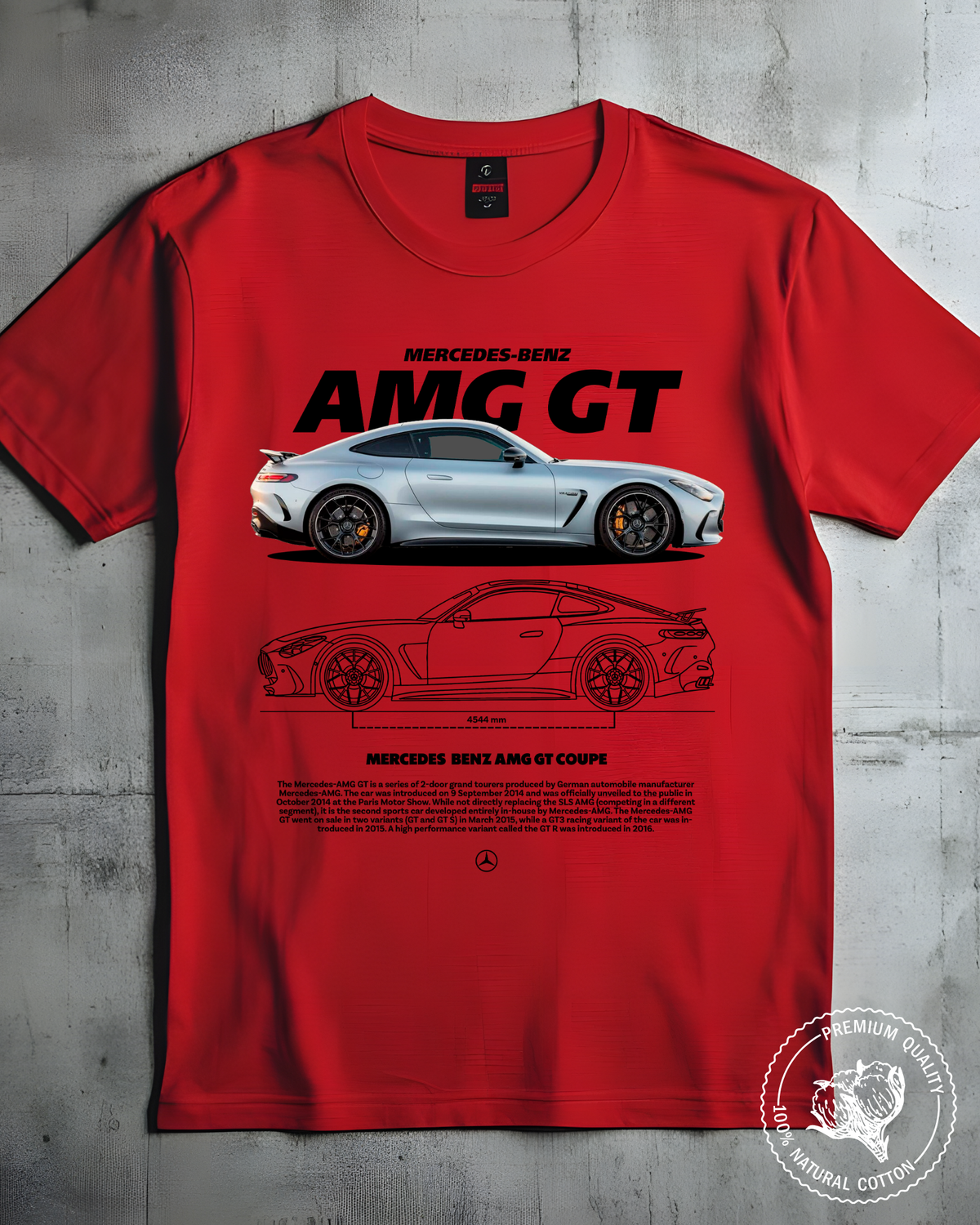 Mercedes-AMG GT Coupe Graphic T-Shirt