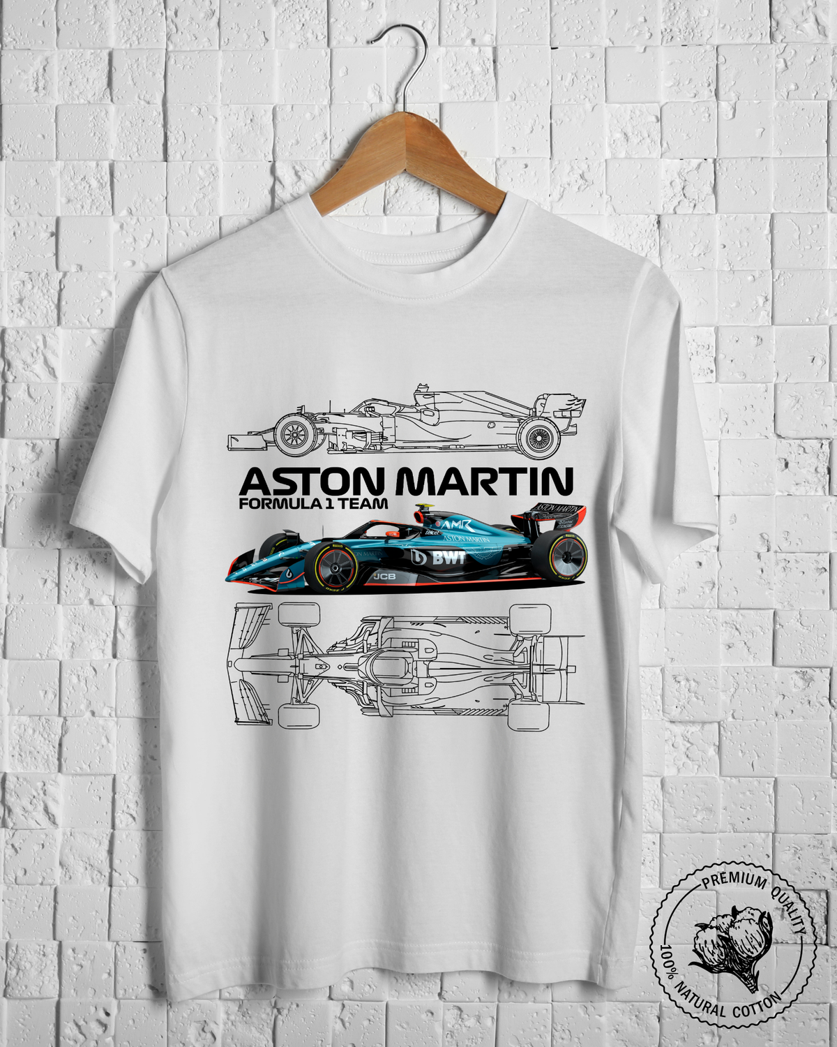 Aston Martin F1 Racing Graphic T-Shirt