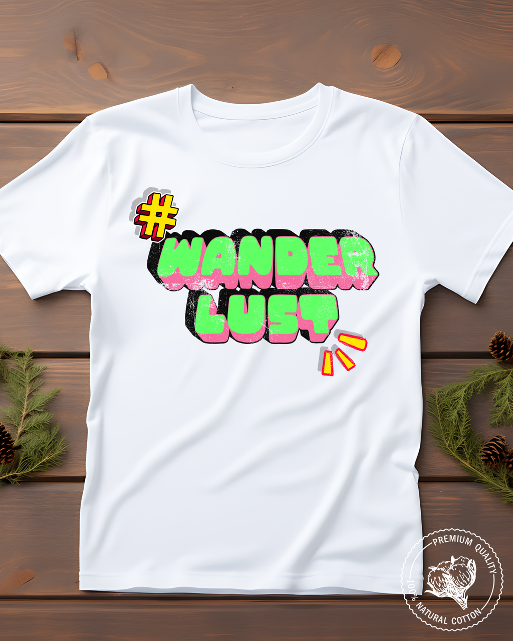 Wanderlust Graphic T-Shirt