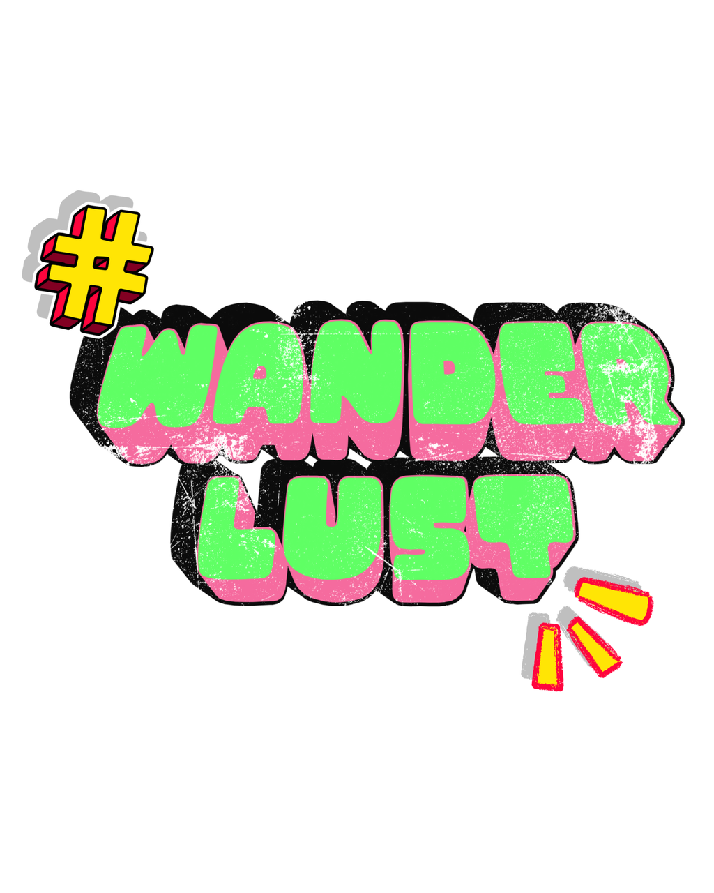 Wanderlust Graphic T-Shirt