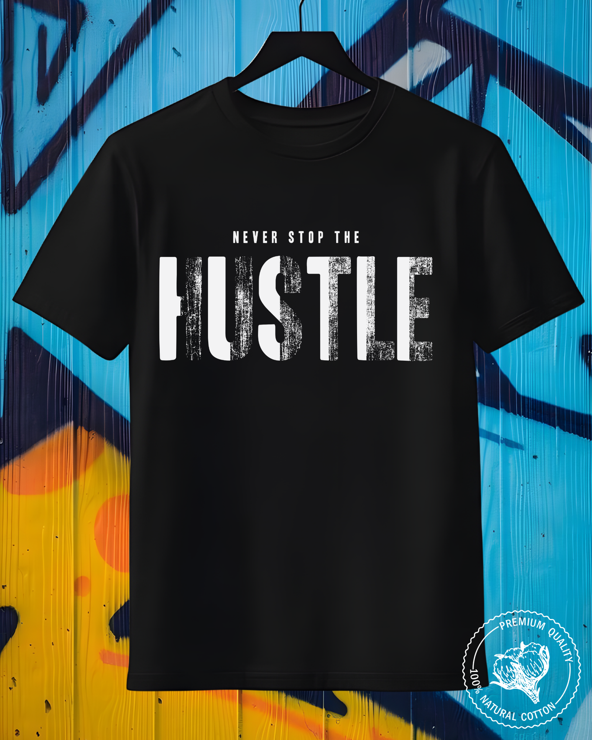 Hustle Graphic T-Shirt