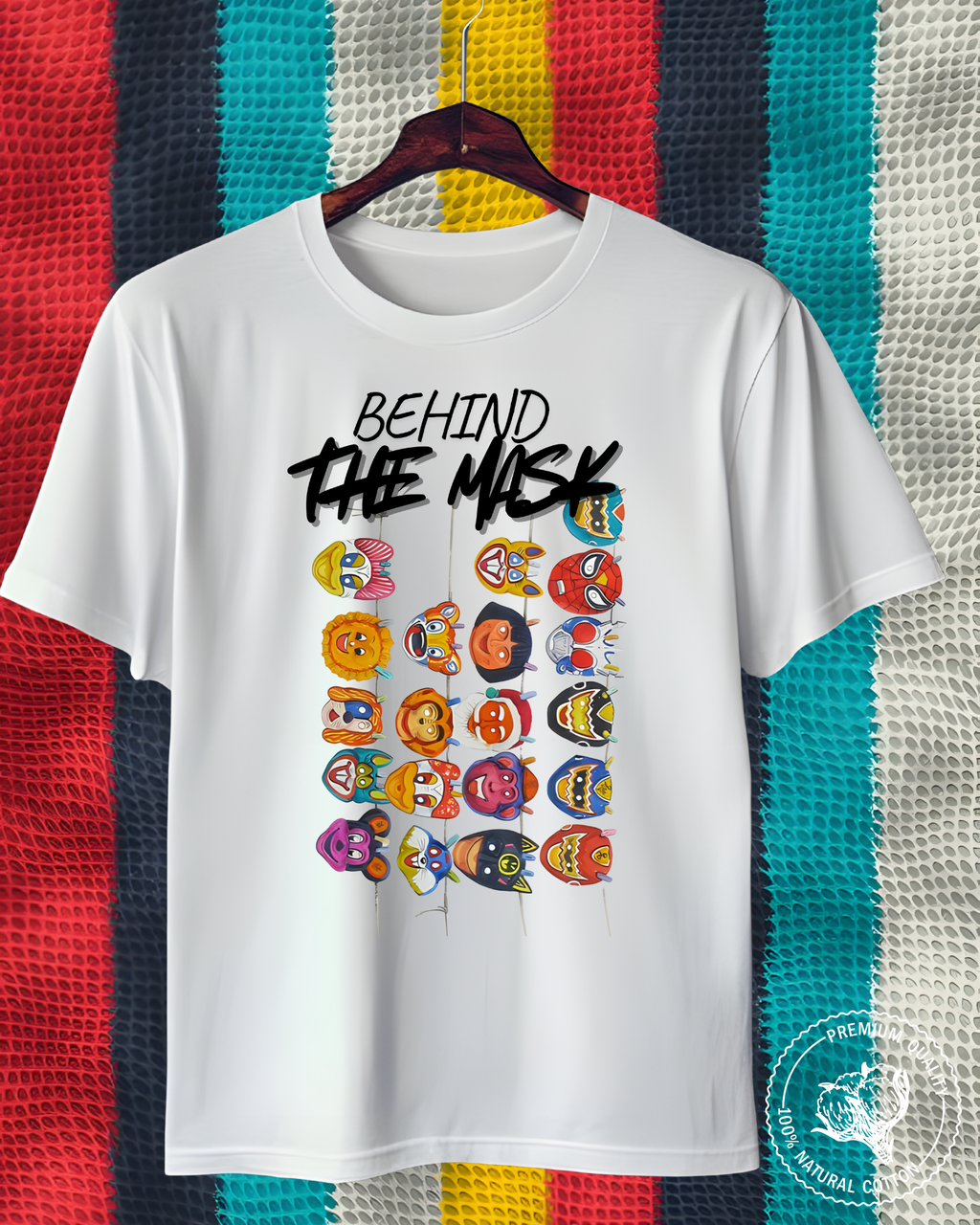 Behind the Mask Graphic T-Shirt