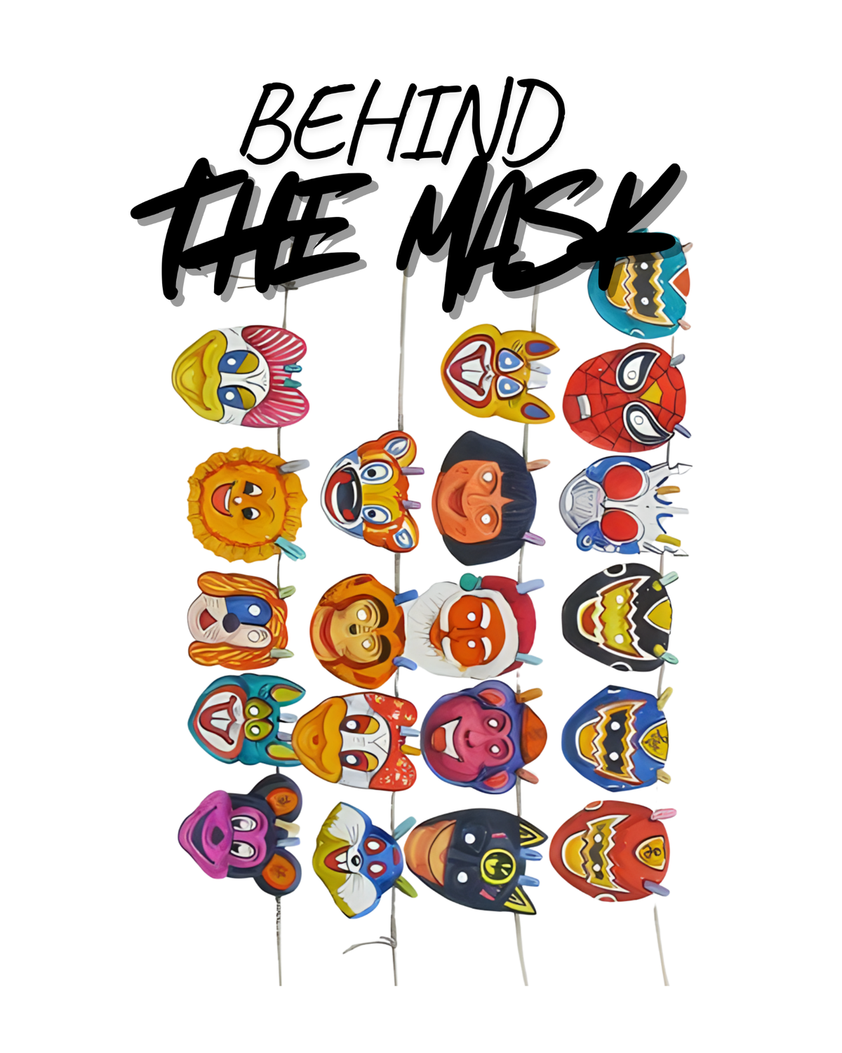 Behind the Mask Graphic T-Shirt