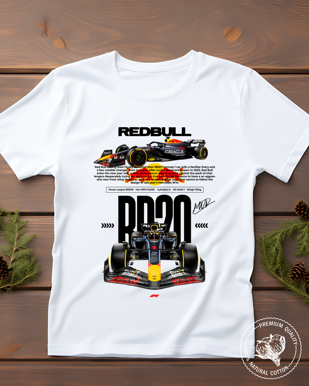 Red Bull F1 Racing Graphic T-Shirt