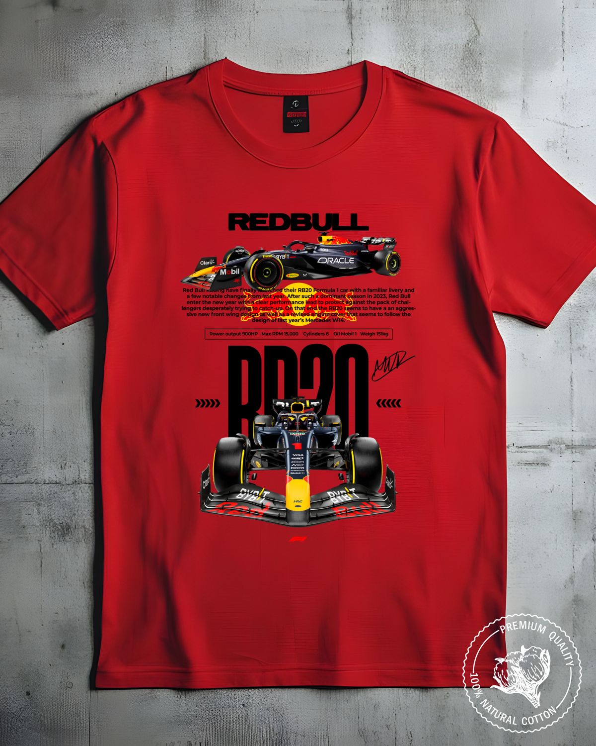 Red Bull F1 Racing Graphic T-Shirt