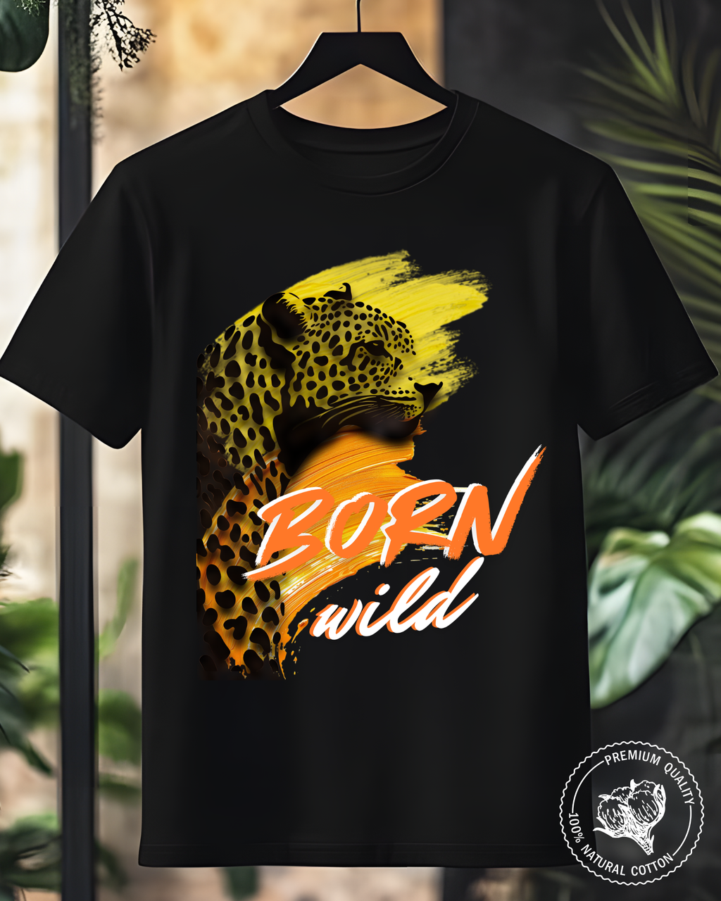 Born Wild Graphic T-Shirt