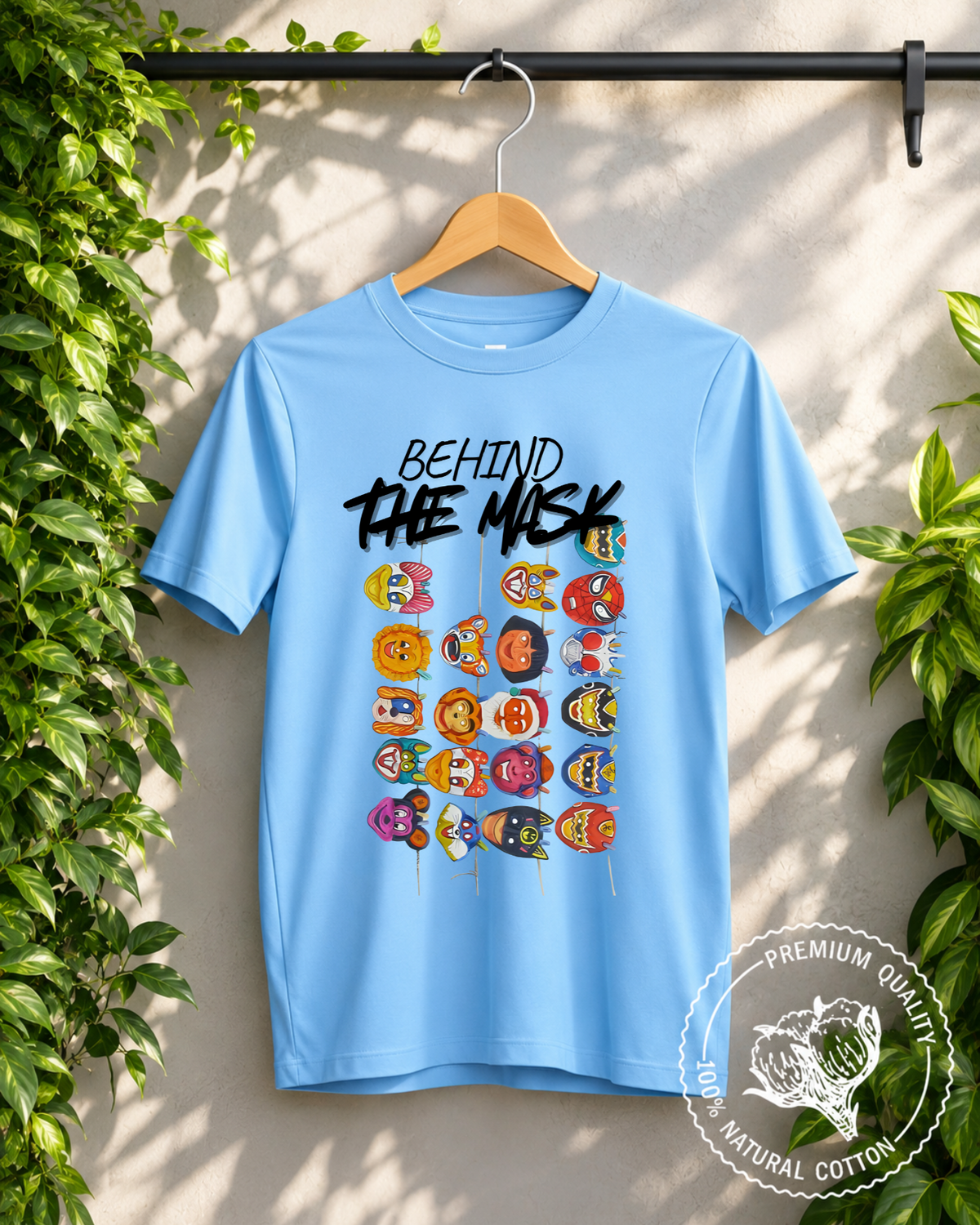Behind the Mask Graphic T-Shirt
