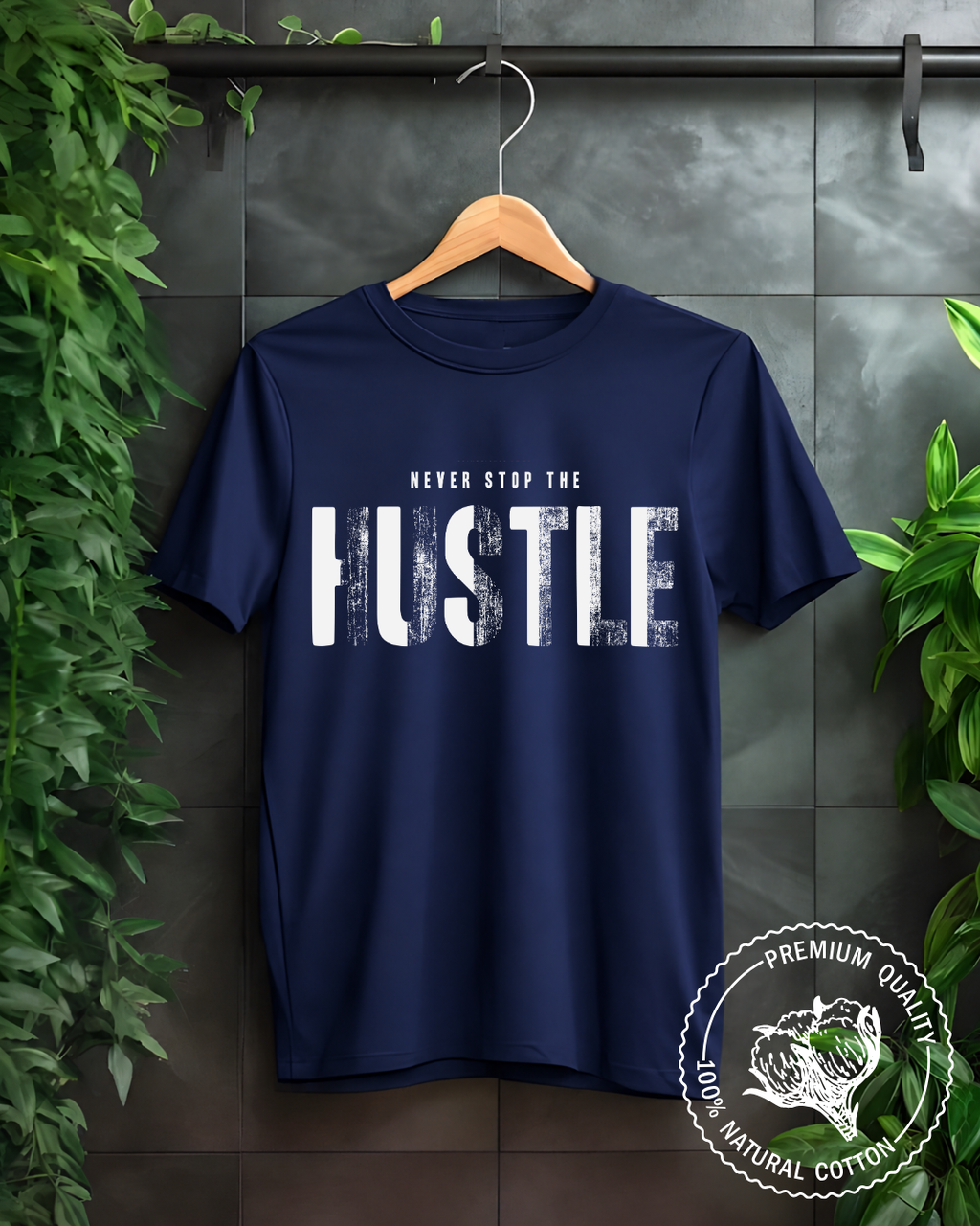 Hustle Graphic T-Shirt