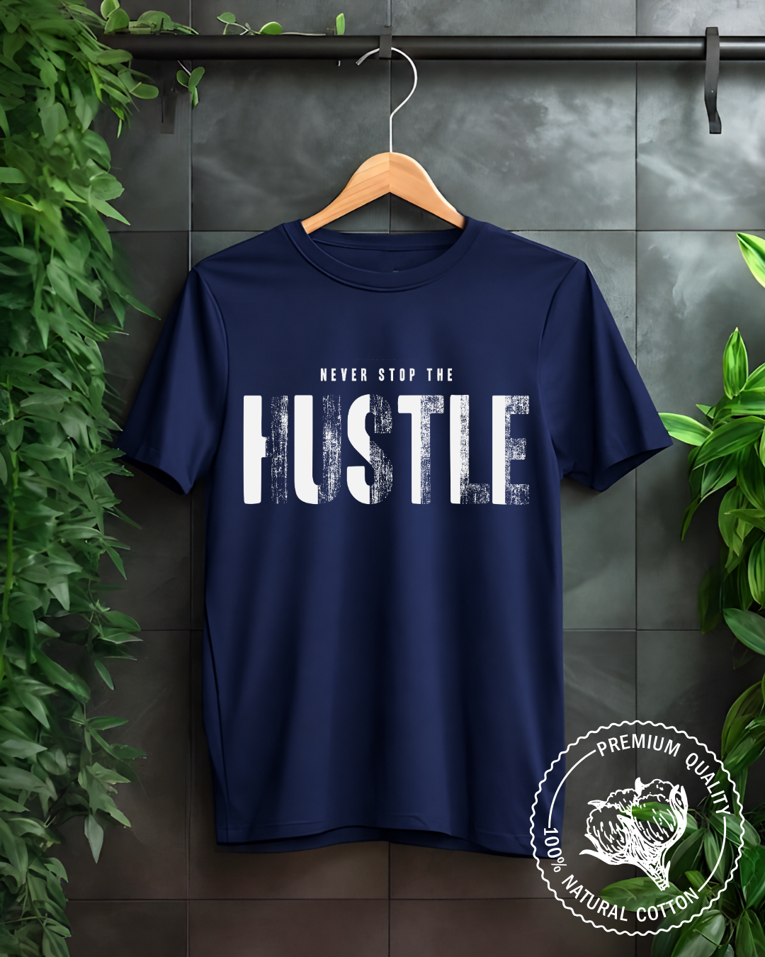 Hustle Graphic T-Shirt