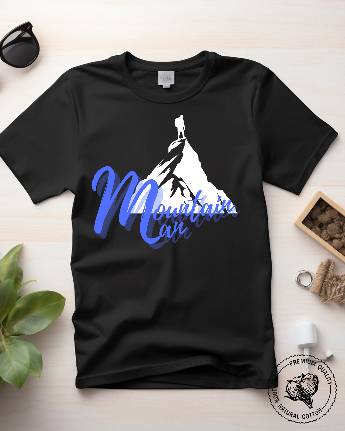 Mountain Man Graphic T-Shirt