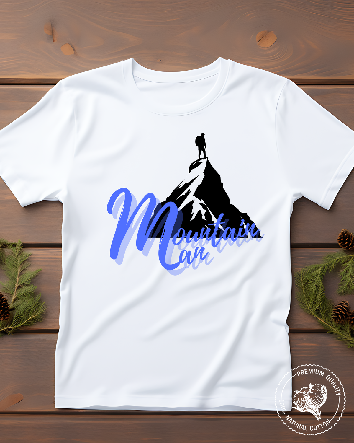 Mountain Man Graphic T-Shirt