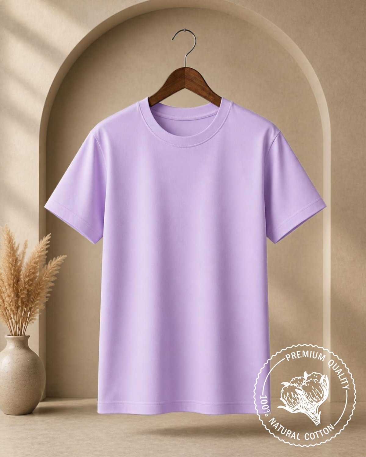 Lavender Plain T-Shirt